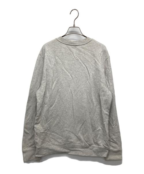 A.P.C.（アーペーセー）A.P.C. (アーペーセー) ロゴ刺繍クルーネックスウェット グレー サイズ:Lの古着・服飾アイテム