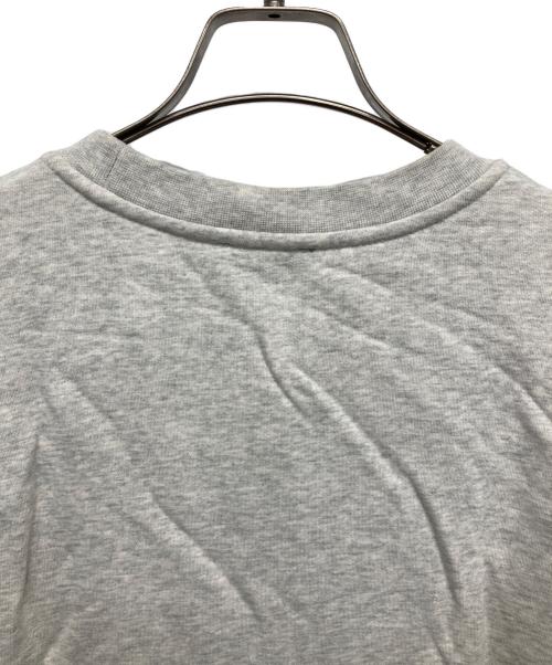A.P.C.（アーペーセー）A.P.C. (アーペーセー) ロゴ刺繍クルーネックスウェット グレー サイズ:Lの古着・服飾アイテム