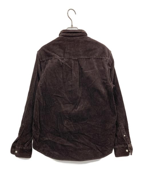 CarHartt（カーハート）CarHartt (カーハート) コーデュロイシャツ ブラウン サイズ:Sの古着・服飾アイテム