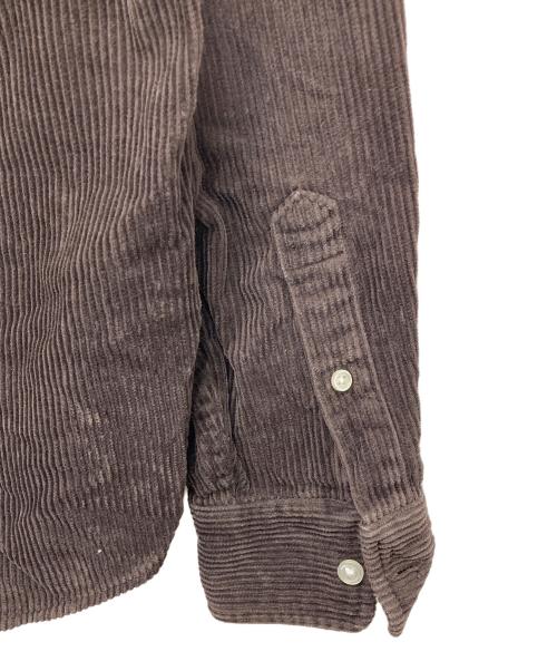 CarHartt（カーハート）CarHartt (カーハート) コーデュロイシャツ ブラウン サイズ:Sの古着・服飾アイテム