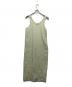 AURALEE（オーラリー）の古着「Other Sleeveless Dress」｜黄緑