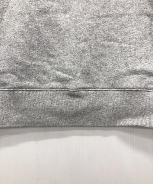 maison kitsune（メゾンキツネ）maison kitsune (メゾンキツネ) COLLEGE FOX PRINTED COMFORT SWEATSHIRT グレー サイズ:Lの古着・服飾アイテム