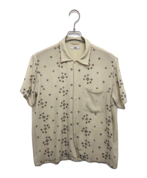 BODE（ボーディ）BODE (ボーディ) StarCrossStitchBowlingShirt(スタークロスステッチボウリングシャツ) ベージュ サイズ:表記無し 未使用品の古着・服飾アイテム