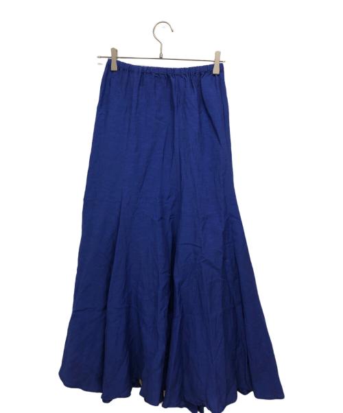Plage（プラージュ）Plage (プラージュ) glace flare スカート ブルー サイズ:36の古着・服飾アイテム