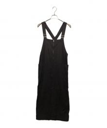 SLOBE IENA（スローブ イエナ）の古着「アイラインジャンパースカート」｜ブラウン