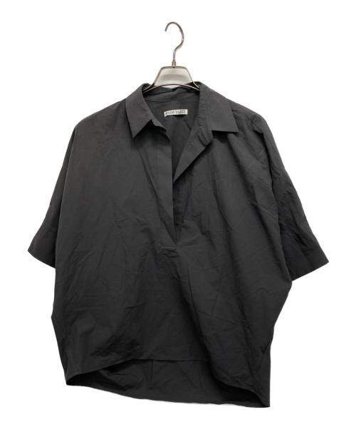 R'IAM-Plage（リアムプラージュ）R'IAM-Plage (リアムプラージュ) フォルムスキッパー半袖シャツ グレー サイズ:表記無しの古着・服飾アイテム