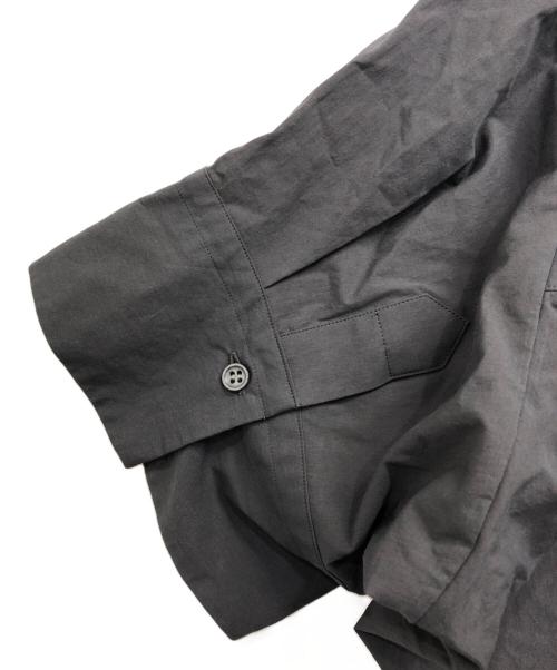 R'IAM-Plage（リアムプラージュ）R'IAM-Plage (リアムプラージュ) フォルムスキッパー半袖シャツ グレー サイズ:表記無しの古着・服飾アイテム