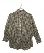 Spick and Spanスピック＆スパン）の古着「コットンボイルチェックシャツ」｜グレー