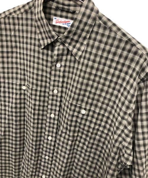 Spick and Span（スピック＆スパン）Spick and Span (スピックアンドスパン) コットンボイルチェックシャツ グレー サイズ:表記無しの古着・服飾アイテム