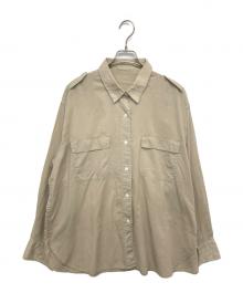 Plage（プラージュ）の古着「長袖シャツ」｜ベージュ