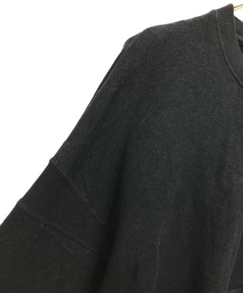 MATSUFUJI（マツフジ）MATSUFUJI (マツフジ) ヘンリーネックスウェット ブラック サイズ:3の古着・服飾アイテム