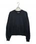 MATSUFUJI（マツフジ）の古着「ヘンリーネックスウェット」｜ブラック