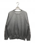 SASQUATCHfabrix.サスクワッチファブリックス）の古着「ダメージ加工スウェット」｜グレー