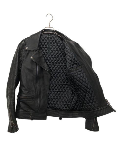 CHRISTIAN DADA（クリスチャンダダ）CHRISTIAN DADA (クリスチャンダダ) ダブルライダースジャケット ブラック サイズ:Mの古着・服飾アイテム