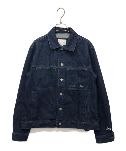 LACOSTE（ラコステ）LACOSTE (ラコステ) ボックスデニムジャケット インディゴ サイズ:46の古着・服飾アイテム