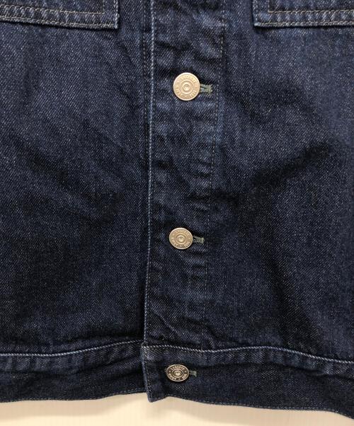 LACOSTE（ラコステ）LACOSTE (ラコステ) ボックスデニムジャケット インディゴ サイズ:46の古着・服飾アイテム