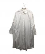 Maison Margielaメゾンマルジェラ）の古着「シャツワンピース」｜ホワイト