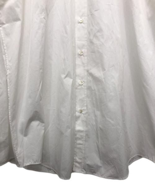 Maison Margiela（メゾンマルジェラ）Maison Margiela (メゾンマルジェラ) シャツワンピース ホワイト サイズ:36の古着・服飾アイテム