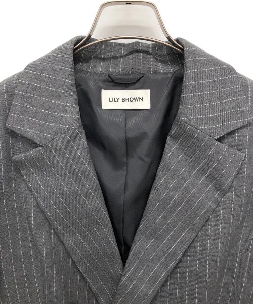 Lily Brown（リリーブラウン）Lily Brown (リリーブラウン) テーラードジャケット グレー サイズ:FREEの古着・服飾アイテム