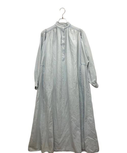 Ron Herman（ロンハーマン）Ron Herman (ロンハーマン) TEN (テン) ブラウスワンピース スカイブルー サイズ:記載なしの古着・服飾アイテム