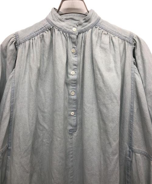 Ron Herman（ロンハーマン）Ron Herman (ロンハーマン) TEN (テン) ブラウスワンピース スカイブルー サイズ:記載なしの古着・服飾アイテム