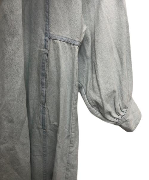 Ron Herman（ロンハーマン）Ron Herman (ロンハーマン) TEN (テン) ブラウスワンピース スカイブルー サイズ:記載なしの古着・服飾アイテム