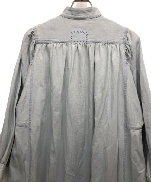 Ron Herman（ロンハーマン）Ron Herman (ロンハーマン) TEN (テン) ブラウスワンピース スカイブルー サイズ:記載なしの古着・服飾アイテム