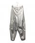 MAISON SPECIAL（メゾンスペシャル）の古着「Leather Cargo Pants」｜シルバー