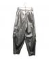 MAISON SPECIAL (メゾンスペシャル) Leather Cargo Pants シルバー サイズ:36：6000円