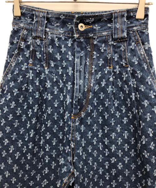 MAISON SPECIAL（メゾンスペシャル）MAISON SPECIAL (メゾンスペシャル) Dot Jacquard Denim インディゴ サイズ:36の古着・服飾アイテム