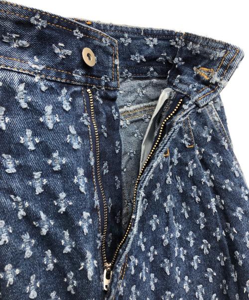 MAISON SPECIAL（メゾンスペシャル）MAISON SPECIAL (メゾンスペシャル) Dot Jacquard Denim インディゴ サイズ:36の古着・服飾アイテム