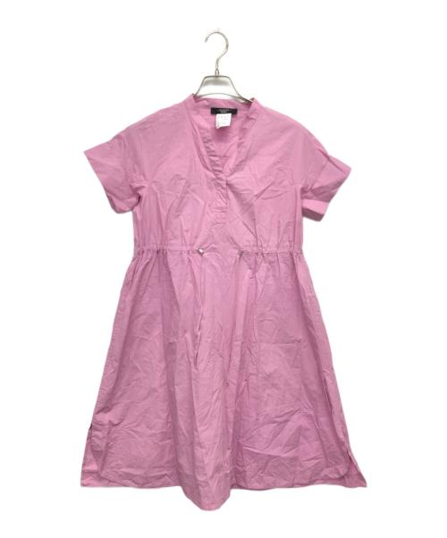 Max Mara WEEK END LINE（マックスマーラ ウイークエンドライン）Max Mara WEEK END LINE (マックスマーラ ウイークエンドライン) ブラウスワンピース ピンク サイズ:42の古着・服飾アイテム