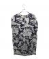 Max Mara WEEK END LINE (マックスマーラ ウイークエンドライン) ボタニカル総柄ノースリーブワンピース ネイビー サイズ:M：3500円