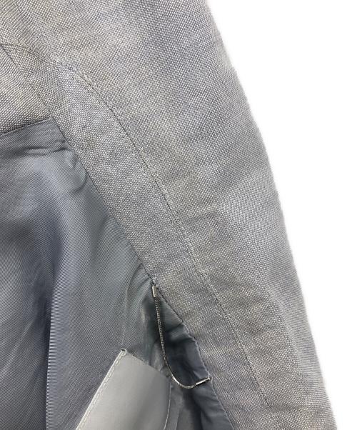 ebure（エブール）ebure (エブール) ダブルテーラードジャケット グレー サイズ:36の古着・服飾アイテム