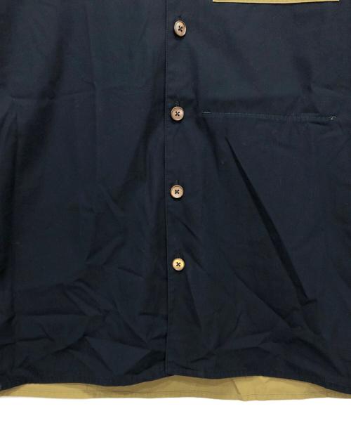 PS Paul Smith（ＰＳポールスミス）PS Paul Smith (ＰＳポールスミス) 半袖シャツ ネイビー サイズ:Lの古着・服飾アイテム