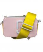 MARC JACOBSマークジェイコブズ）の古着「SNAP SHOTショルダーバッグ」｜ピンク×イエロー