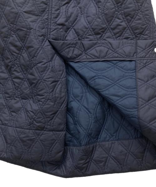 nagonstans（ナゴンスタンス）nagonstans (ナゴンスタンス) キルティング ベルテッドスカート  ネイビー サイズ:36の古着・服飾アイテム