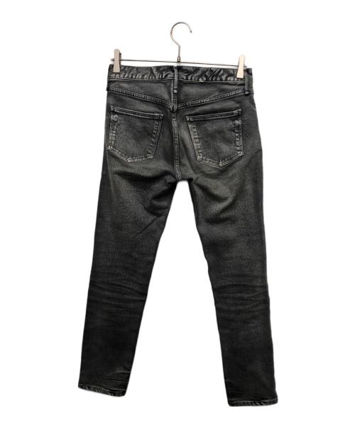 upper hights（アッパーハイツ）upper hights (アッパーハイツ) THE STELLA フィットミドルライズガールフレンドデニム グレー サイズ:24の古着・服飾アイテム