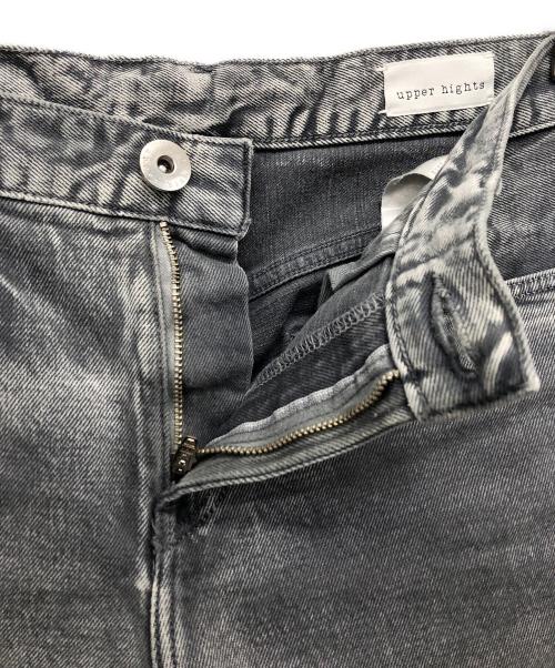 upper hights（アッパーハイツ）upper hights (アッパーハイツ) THE STELLA フィットミドルライズガールフレンドデニム グレー サイズ:24の古着・服飾アイテム