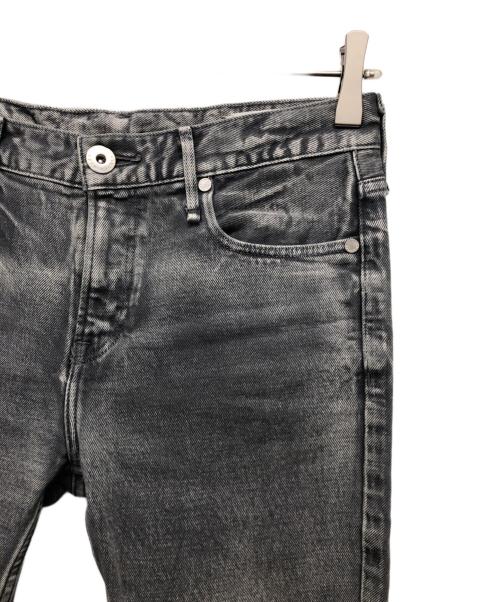 upper hights（アッパーハイツ）upper hights (アッパーハイツ) THE STELLA フィットミドルライズガールフレンドデニム グレー サイズ:24の古着・服飾アイテム