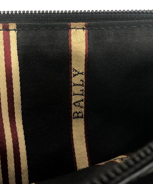 BALLY（バリー）BALLY (バリー) レザーボディーバッグ ブラックの古着・服飾アイテム