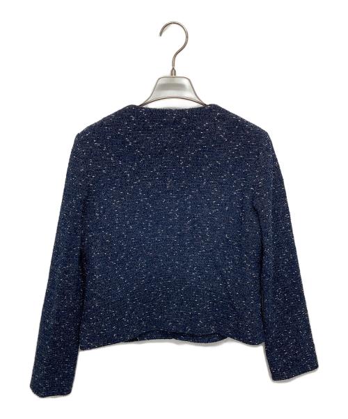 theory luxe（セオリーリュクス）theory luxe (セオリーリュクス) INLAY TWEED /ツイードジャケット ネイビー サイズ:038の古着・服飾アイテム