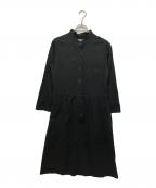 MHLエムエイチエル）の古着「コットンワンピース」｜ブラック