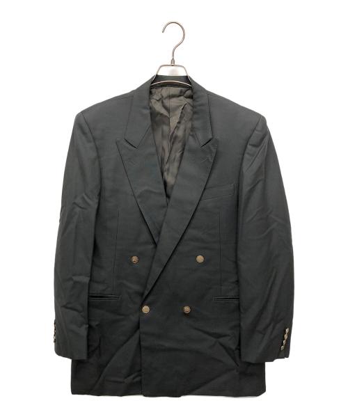 Burberry's（バーバリーズ）Burberry's (バーバリーズ) ウールダブルセットアップスーツ グレー サイズ:96-84-180A7の古着・服飾アイテム