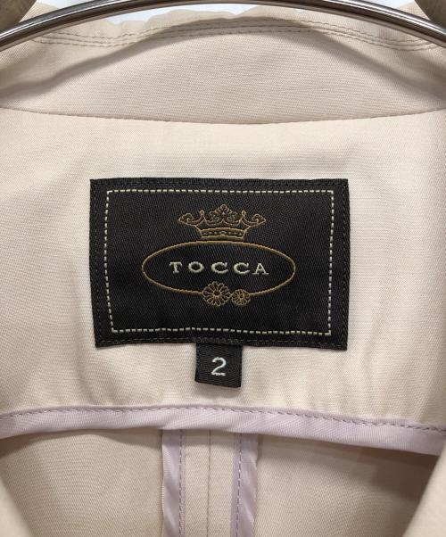 TOCCA（トッカ）TOCCA (トッカ) ミディアム丈トレンチコート ベージュ サイズ:2の古着・服飾アイテム