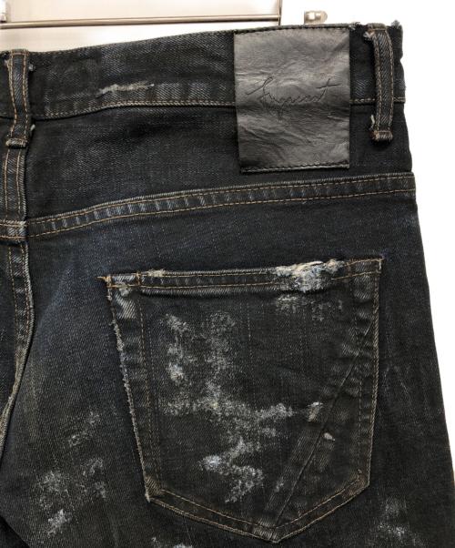 TOSHIKI AOKI（トシキアオキ）TOSHIKI AOKI (トシキアオキ) ダメージデニムパンツ インディゴ サイズ:3の古着・服飾アイテム