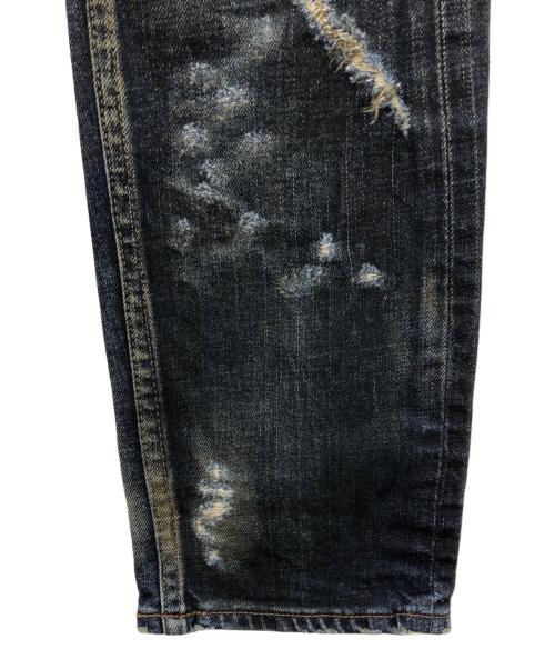 TOSHIKI AOKI（トシキアオキ）TOSHIKI AOKI (トシキアオキ) ダメージデニムパンツ インディゴ サイズ:3の古着・服飾アイテム