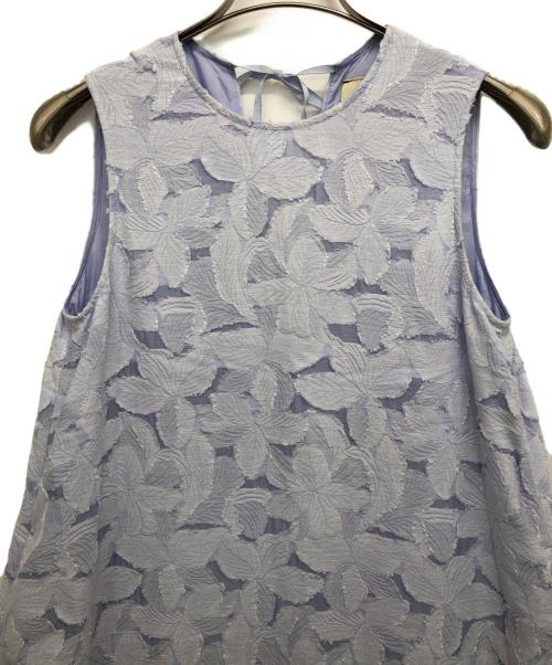 UNITED ARROWS TOKYO（ユナイテッドアローズトウキョウ）UNITED ARROWS TOKYO (ユナイテッドアローズトウキョウ) JQ ノースリマキシワンピース パープル サイズ:36の古着・服飾アイテム