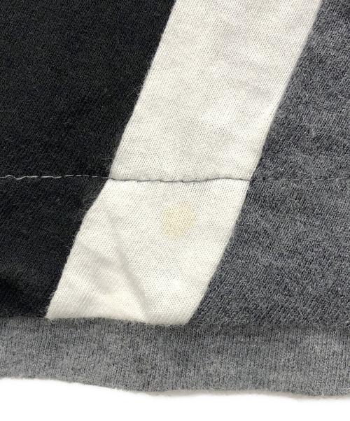 COMME des GARCONS HOMME（コムデギャルソン オム）COMME des GARCONS HOMME (コムデギャルソン オム) パッチワークTシャツ グレー サイズ:表記無しの古着・服飾アイテム
