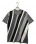 COMME des GARCONS HOMME（コムデギャルソン オム）の古着「パッチワークTシャツ」｜グレー